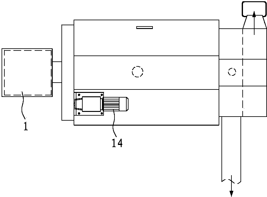Early-stage sorting device for kitchen garbage