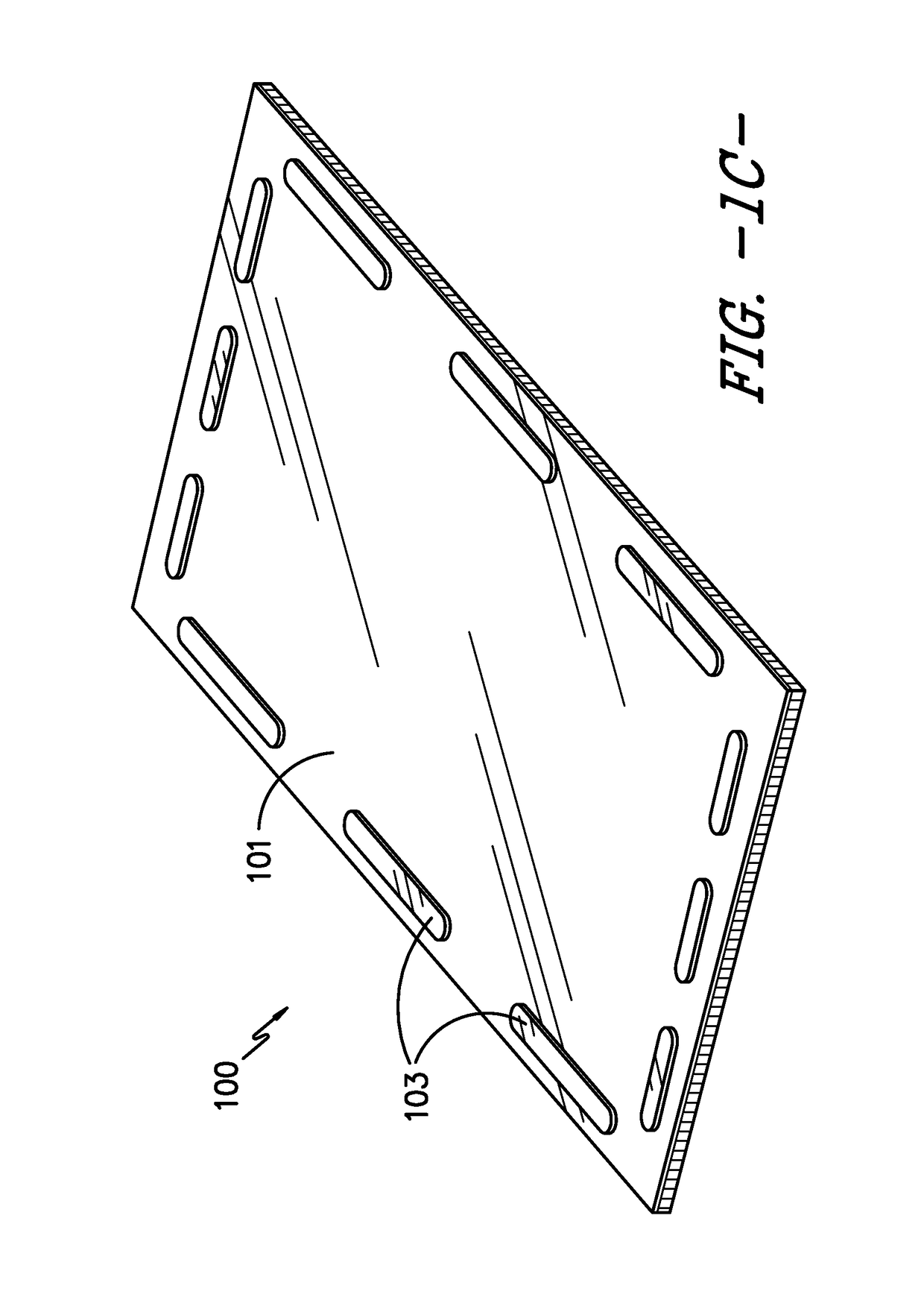 Floor Mat with Hidden Base Component