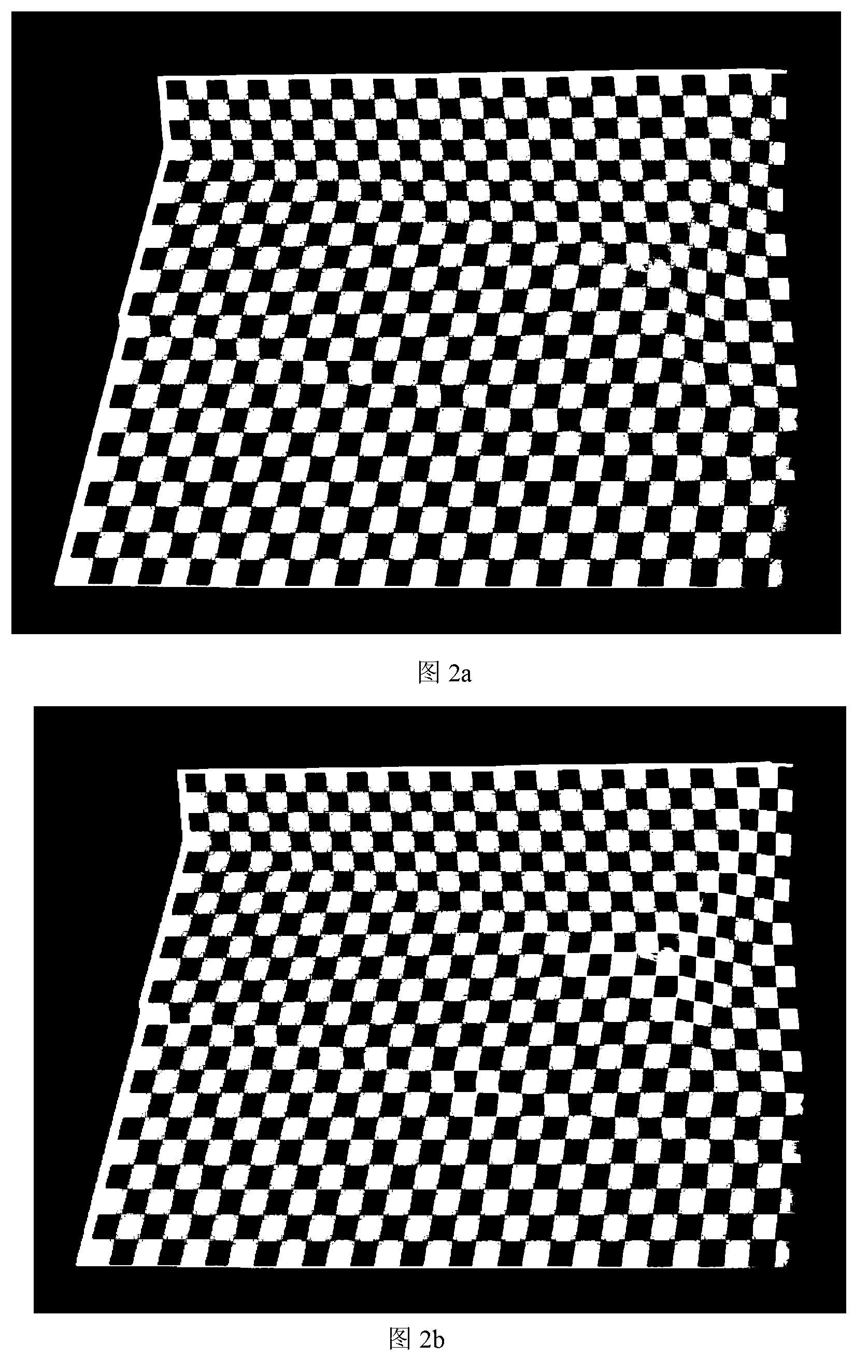 Method for automatic correction and tiled display of plug-and-play large screen projections