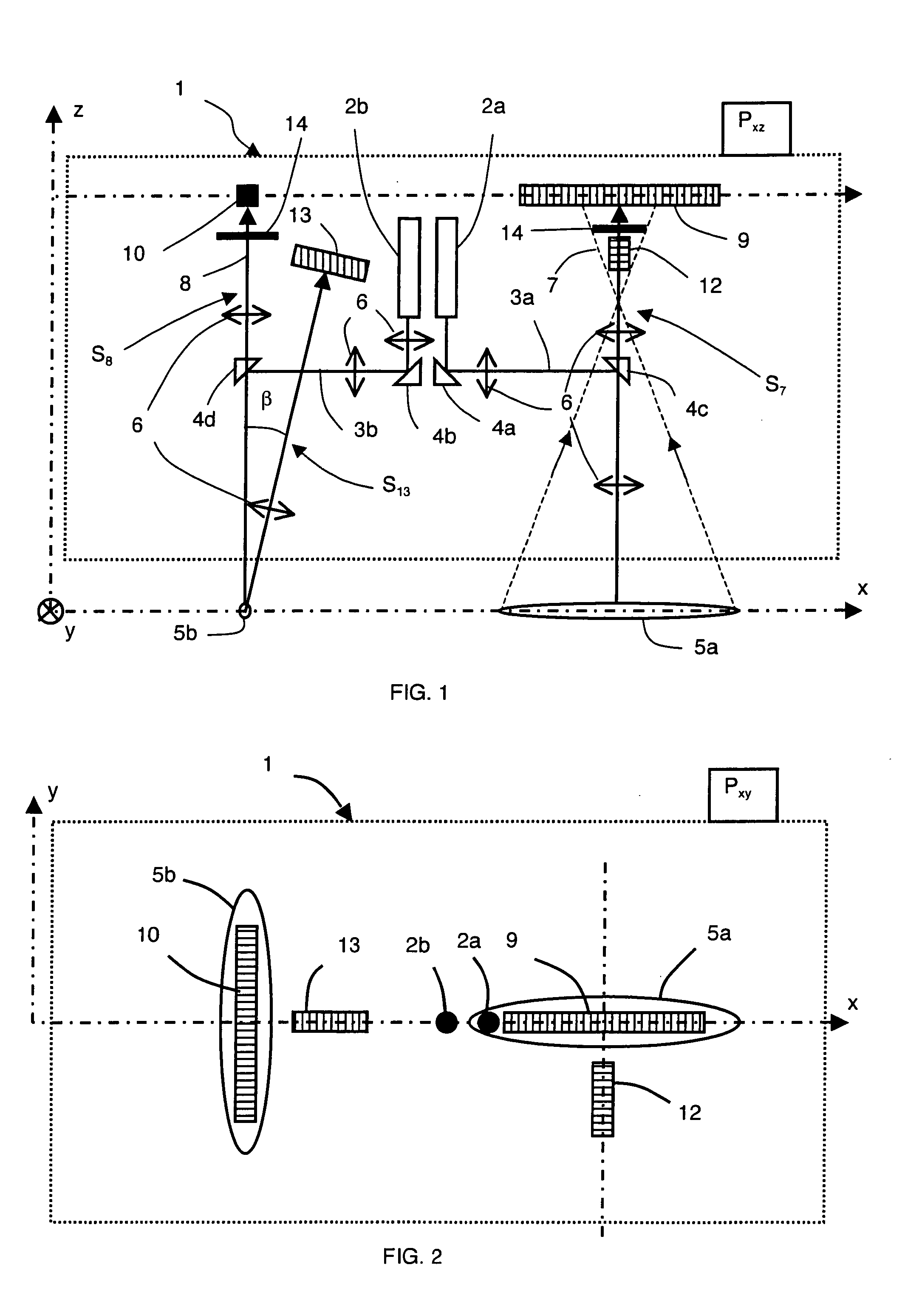 Optical Device for Measuring the Displacement Velocity of a First Moving Element with Respect to a Second Element
