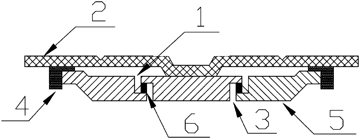 Porous plate and current blocking structure of lithium-ion battery