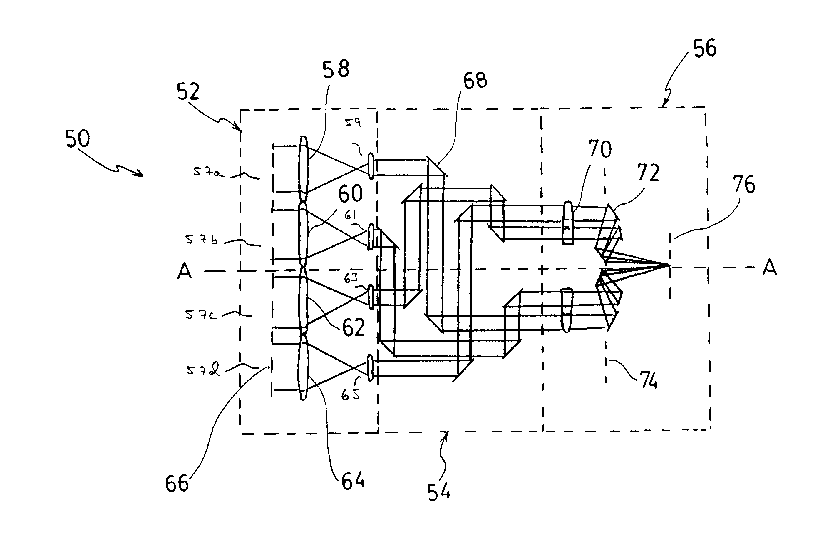 Multi-aperture high-fill factor telescope