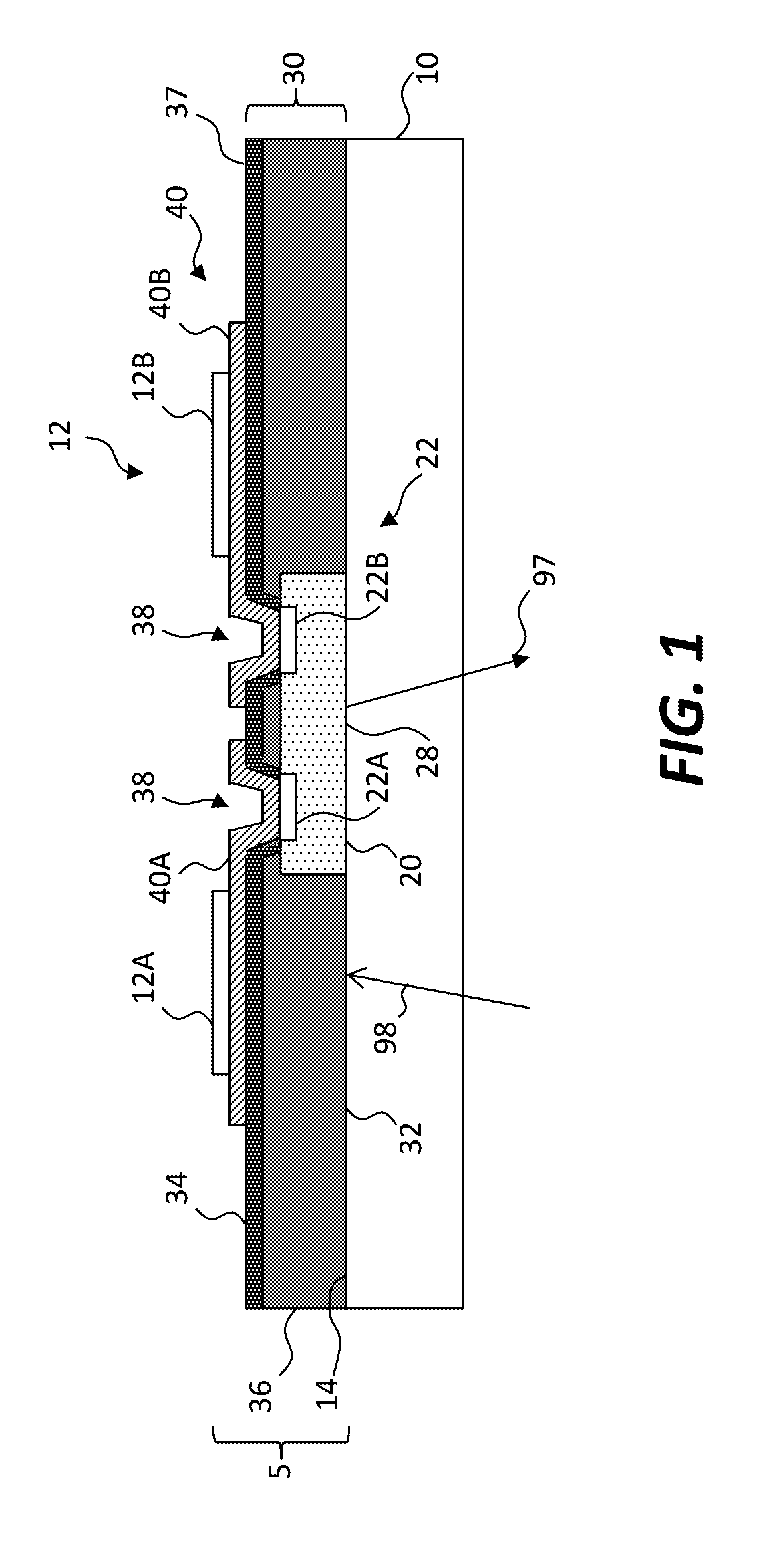 Display tile structure and tiled display