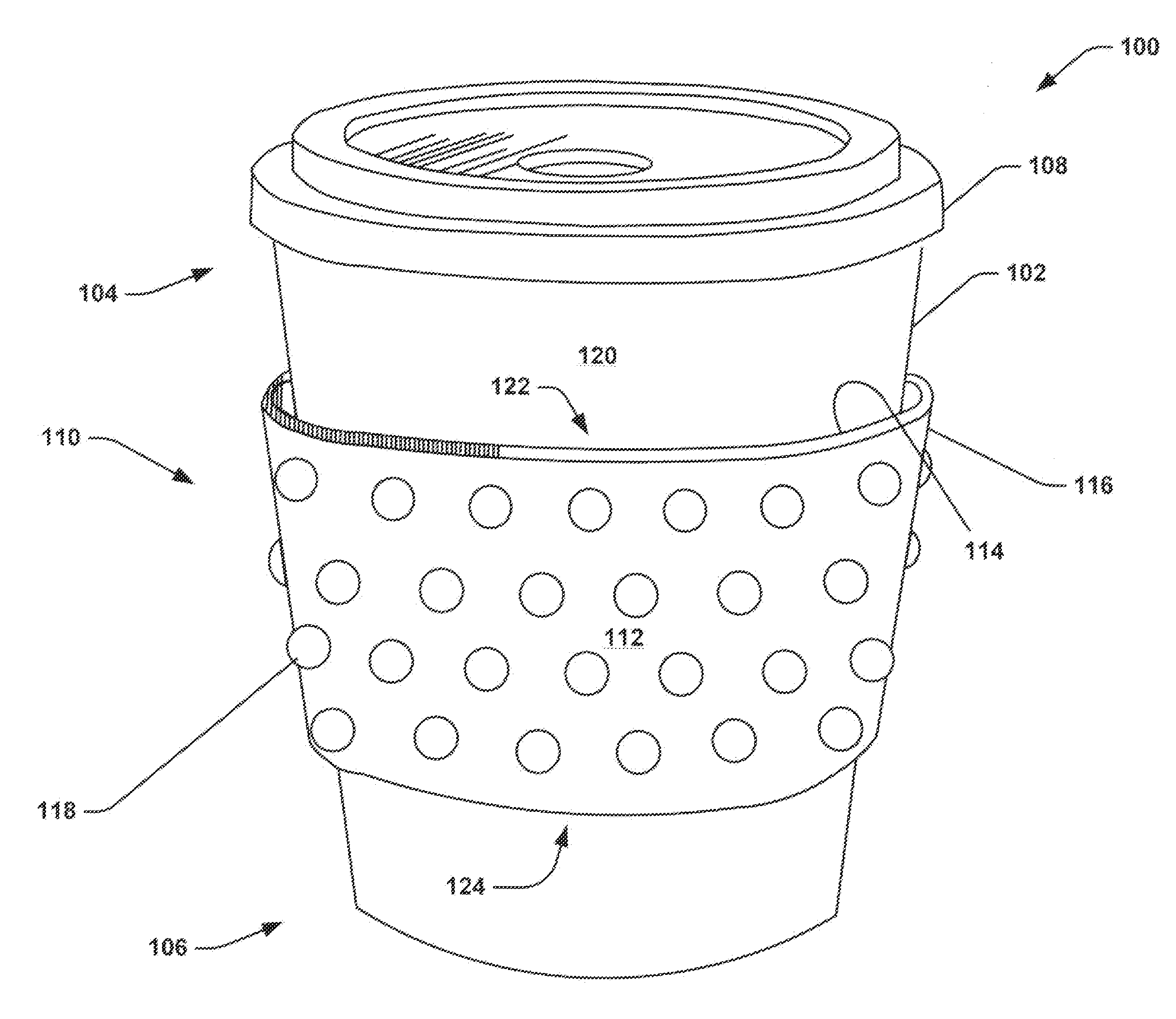 Beverage cup sleeving system and method