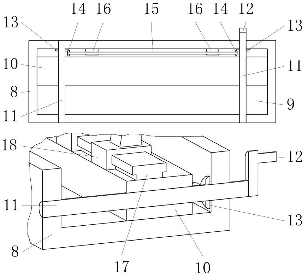 Slender shaft numerical control lathe fixture