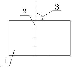 Ground tile for cables or optical cables at different angles