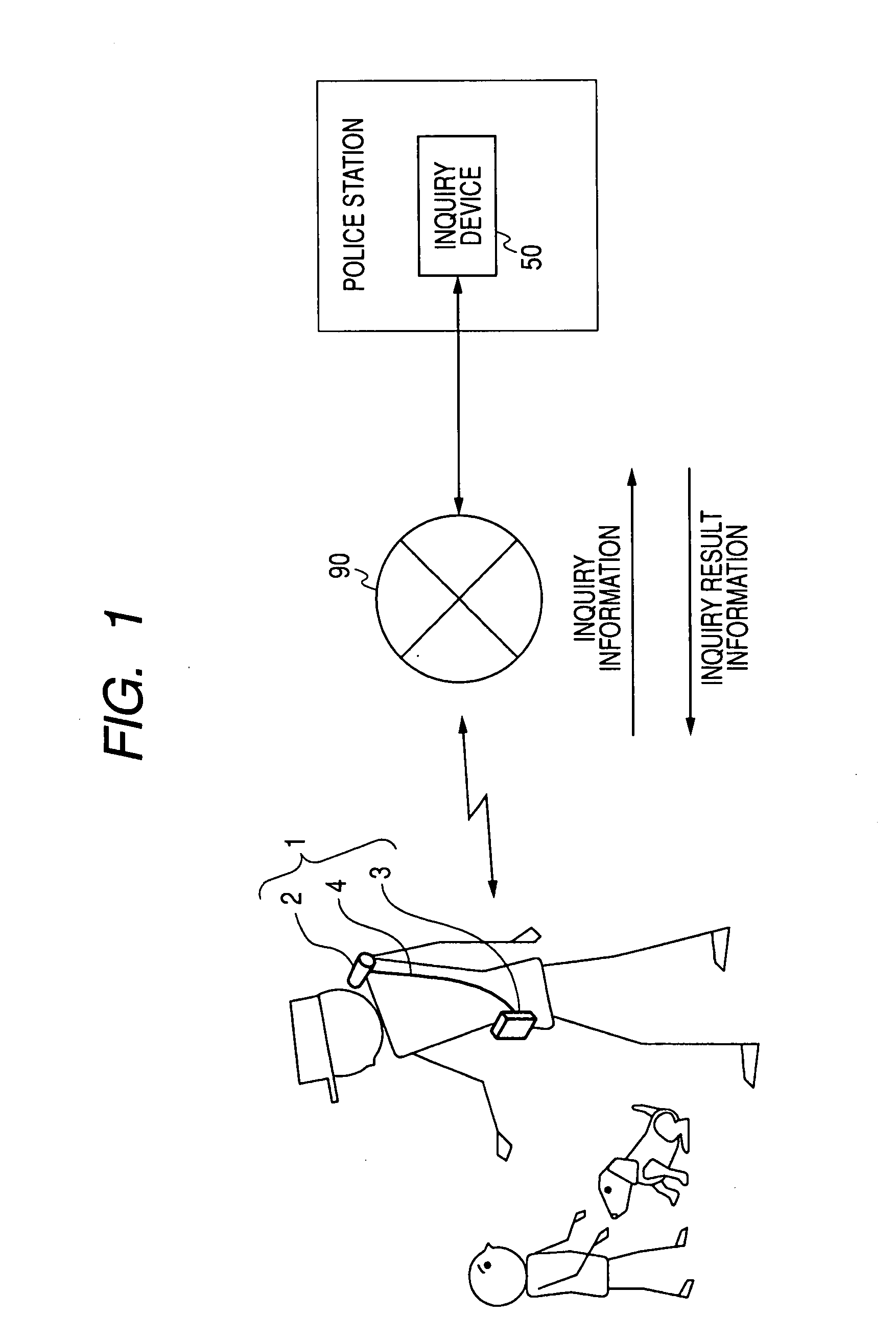 Inquiry system, imaging device, inquiry device, information processing method, and program thereof