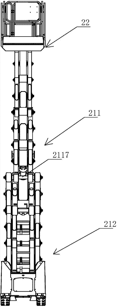 Traveling chassis with high-stability traveling steering function