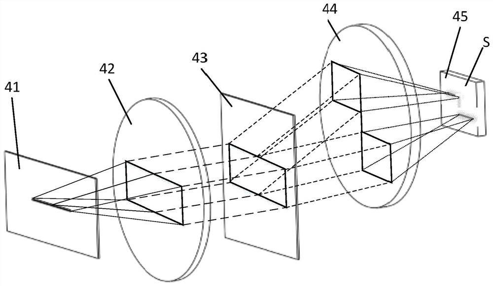 Hyperspectral line scanning 3D measuring device and measuring method