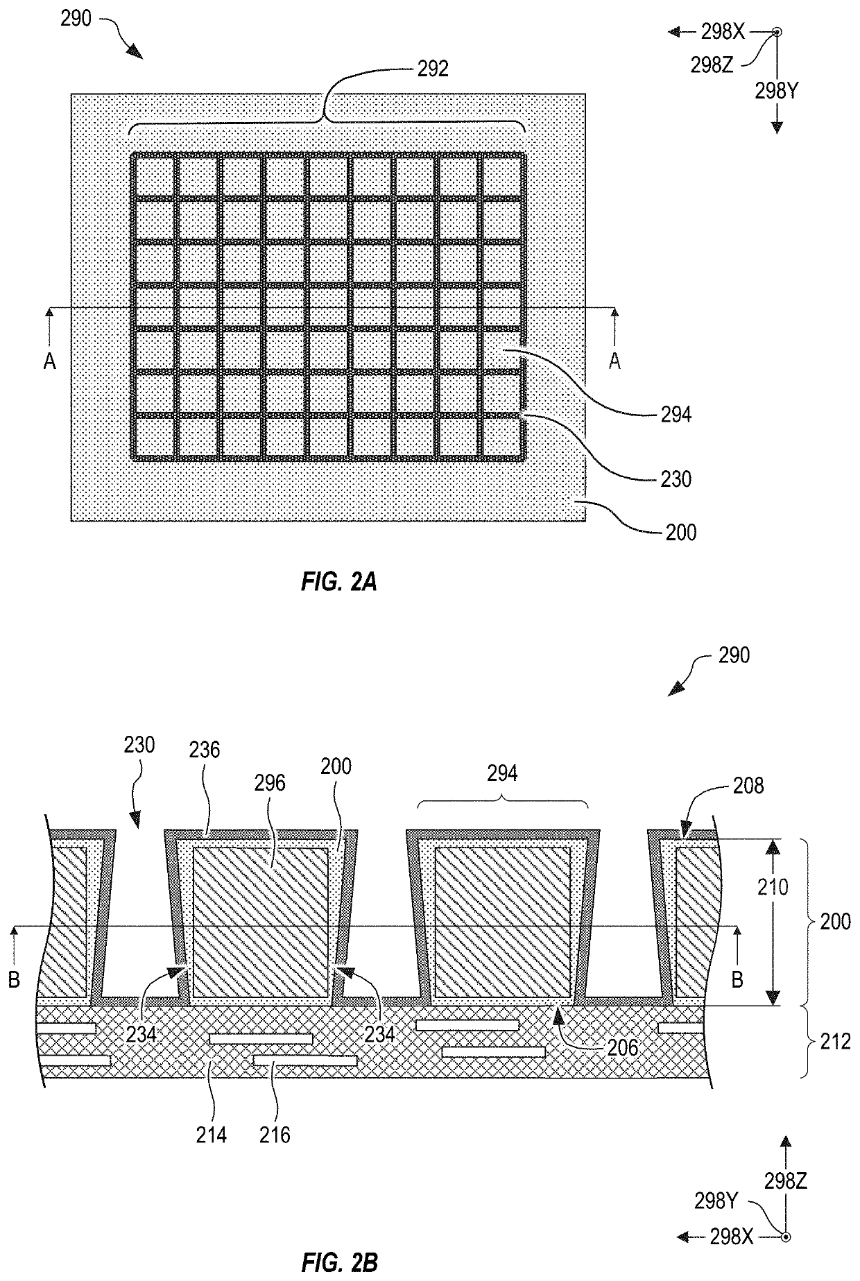 Semiconductor substrate with passivated full deep-trench isolation and associated methods of manufacture