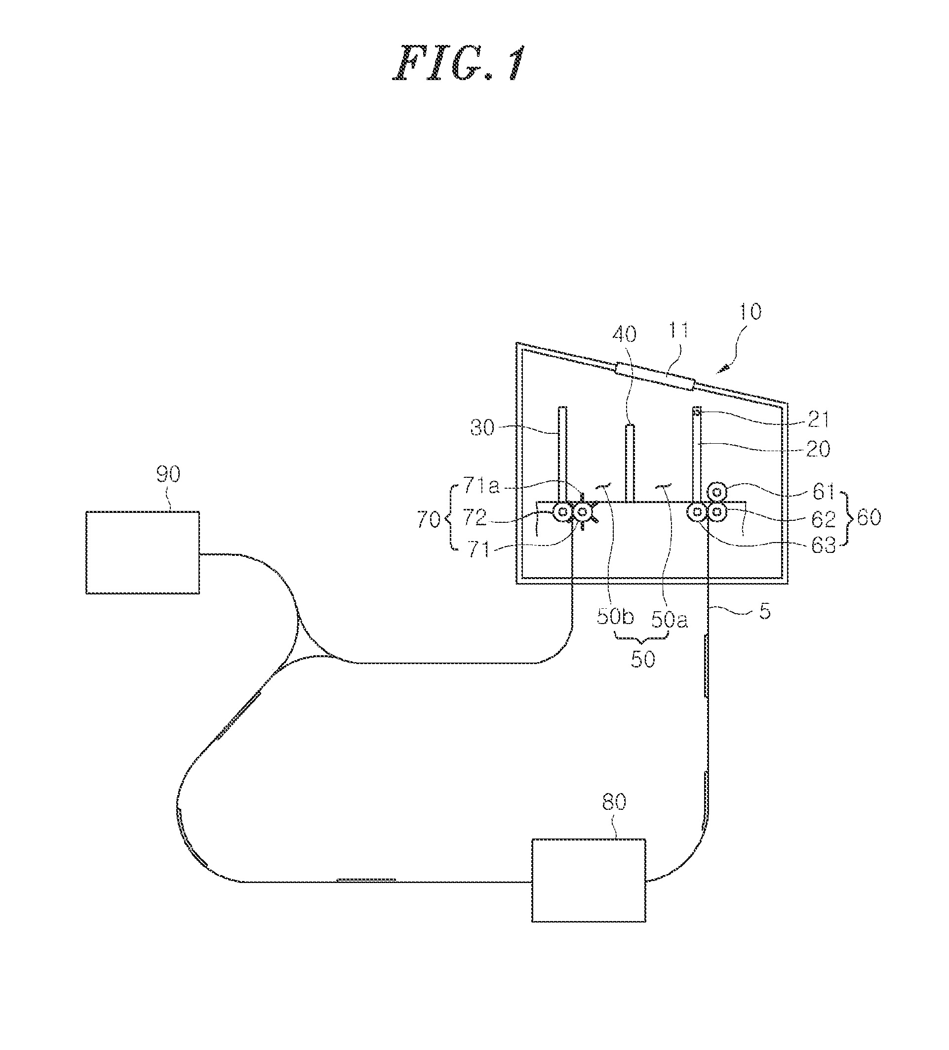 Apparatus for receiving and dispensing bill and method for receiving and dispensing bill