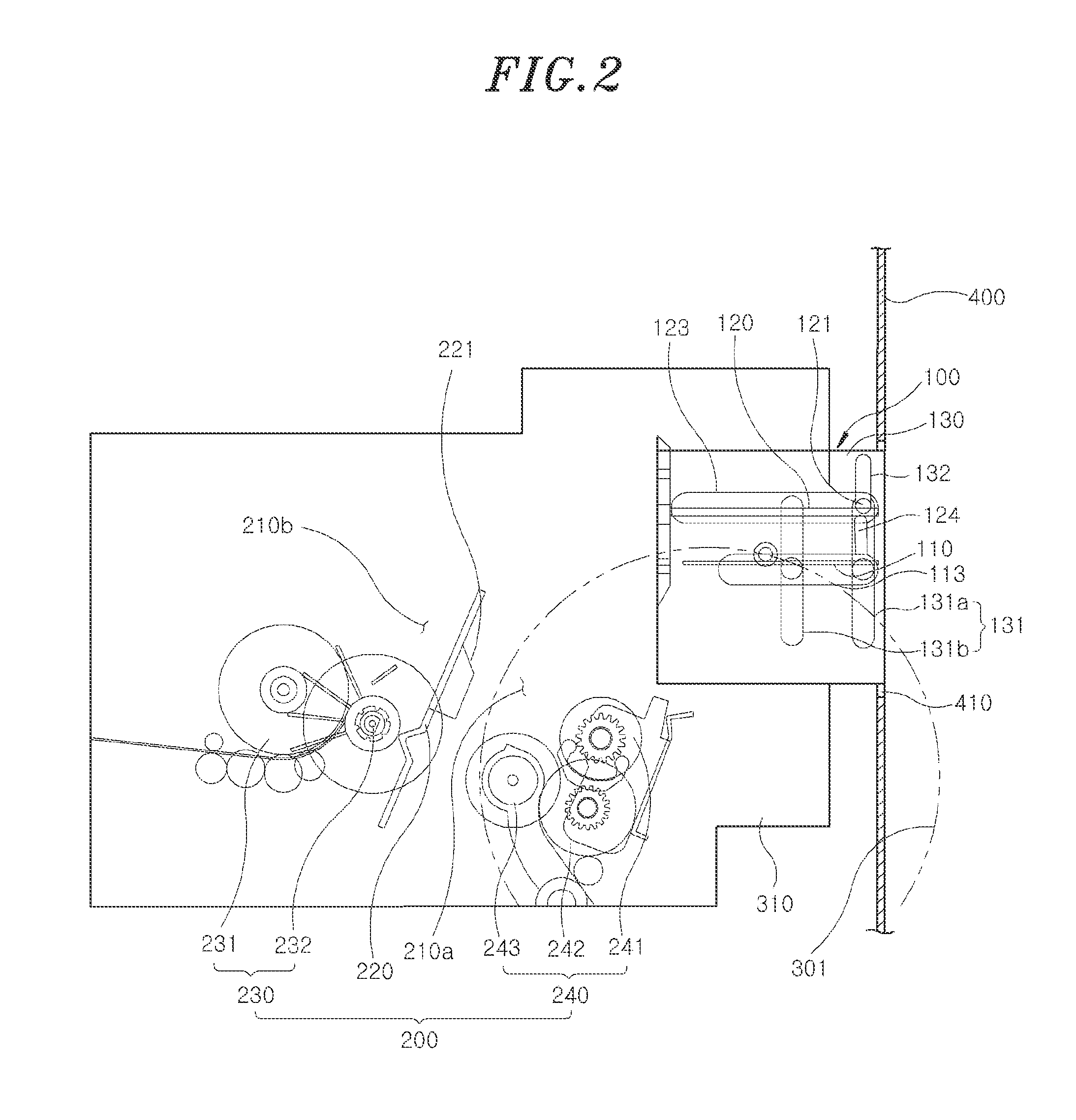 Apparatus for receiving and dispensing bill and method for receiving and dispensing bill