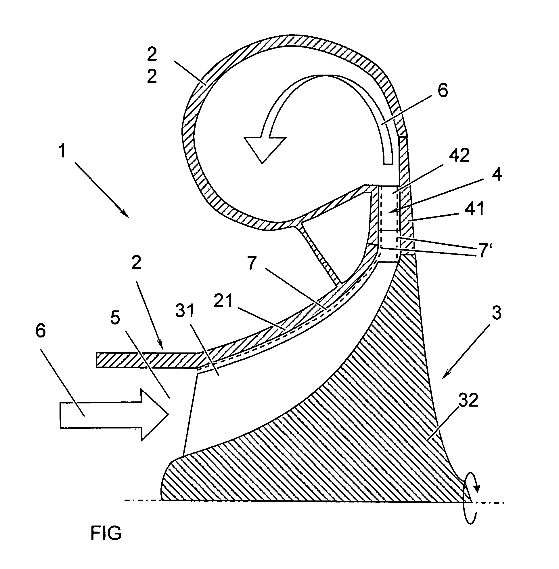 Turbocharger with catalytic coating