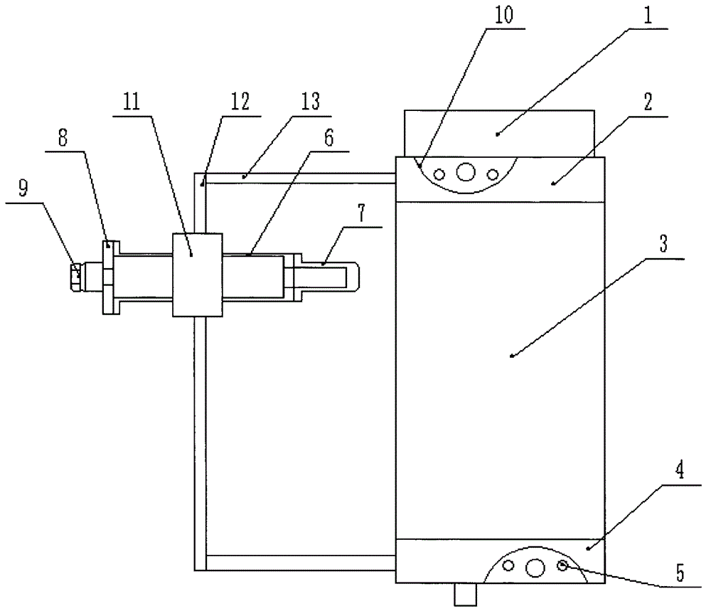 Ultrasonic descaling high-pressure heat exchanger