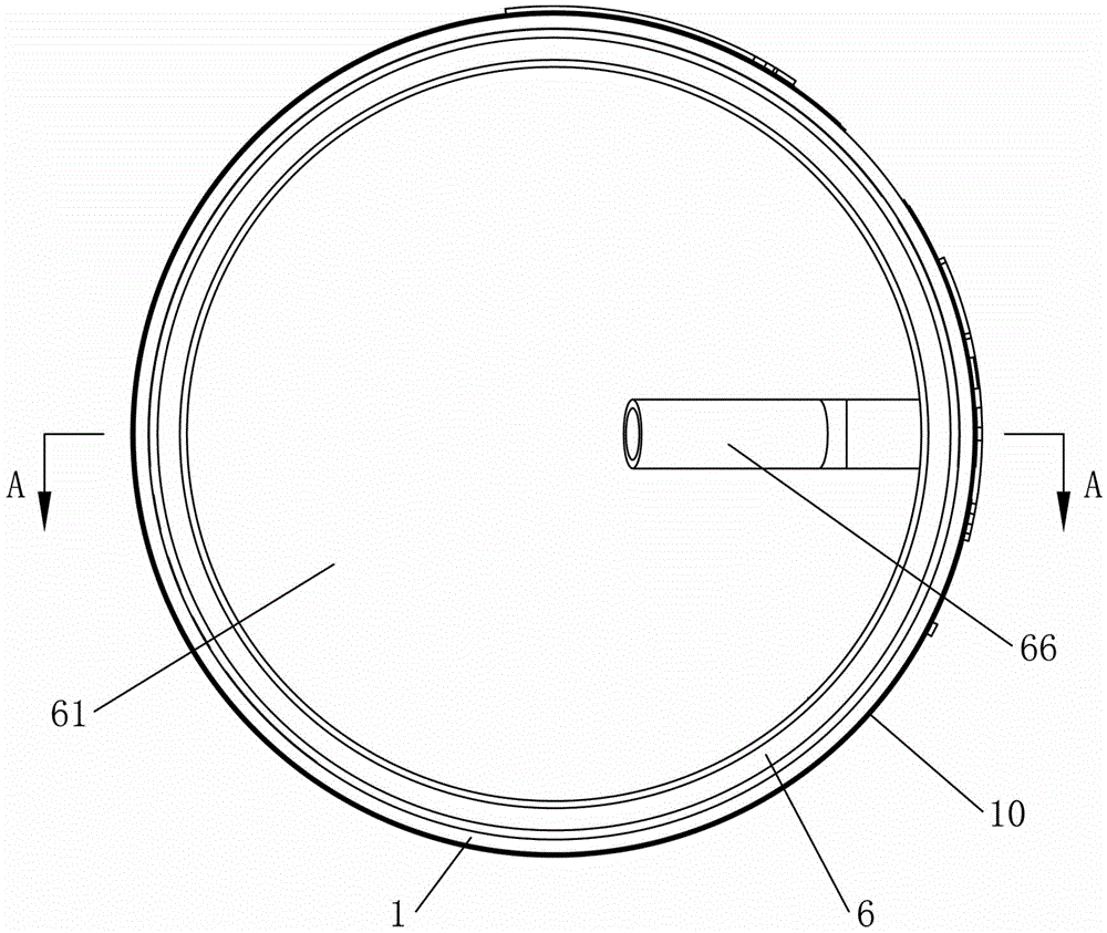 Device used for heating liquid