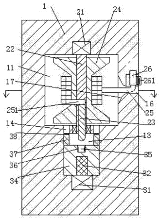 Charging structure for electric vehicle