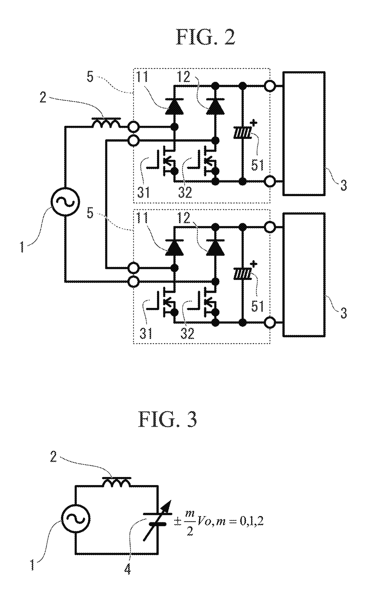 Power factor improving converter, and power supply device including power factor improving converter