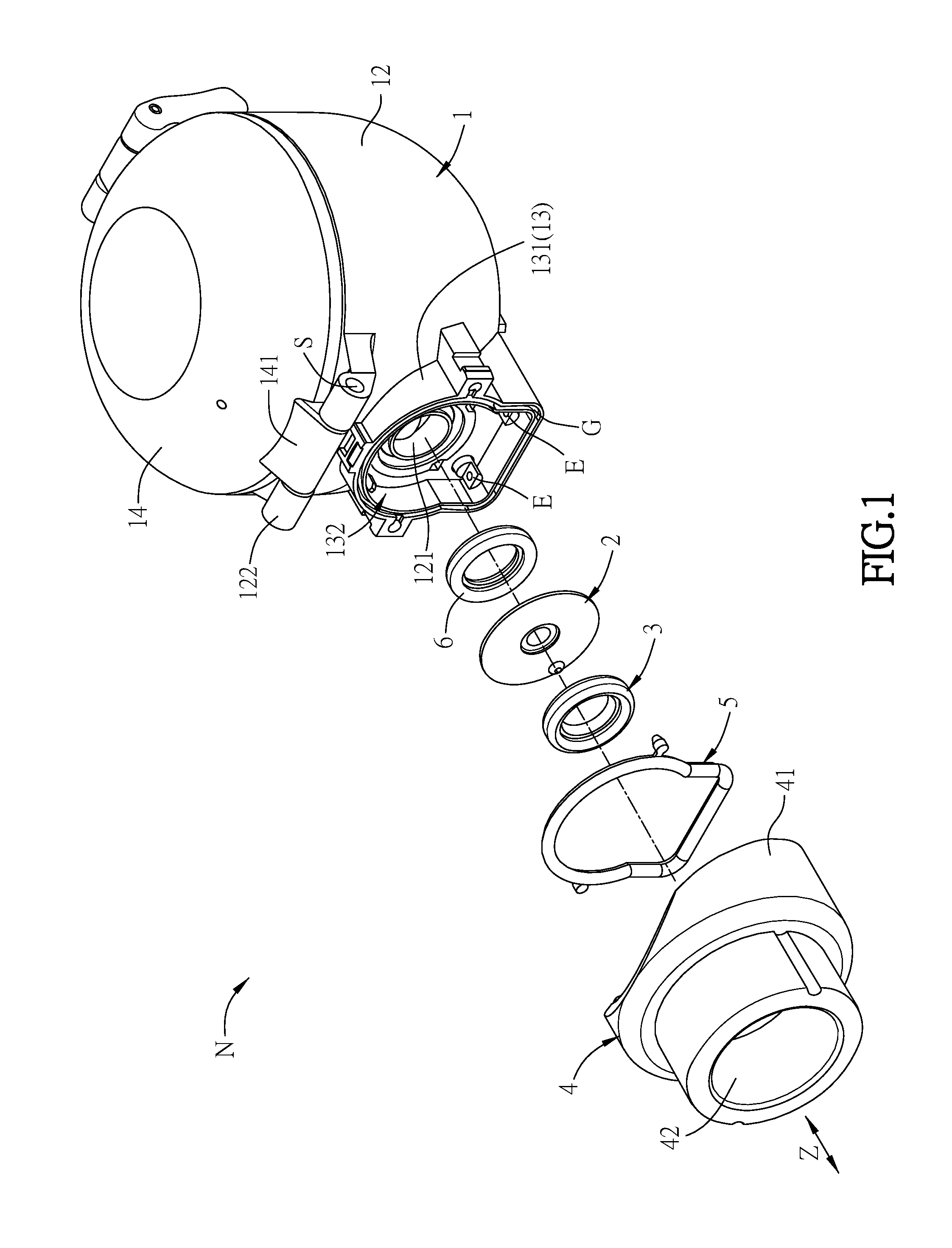 Nebulizing device and nebulizer