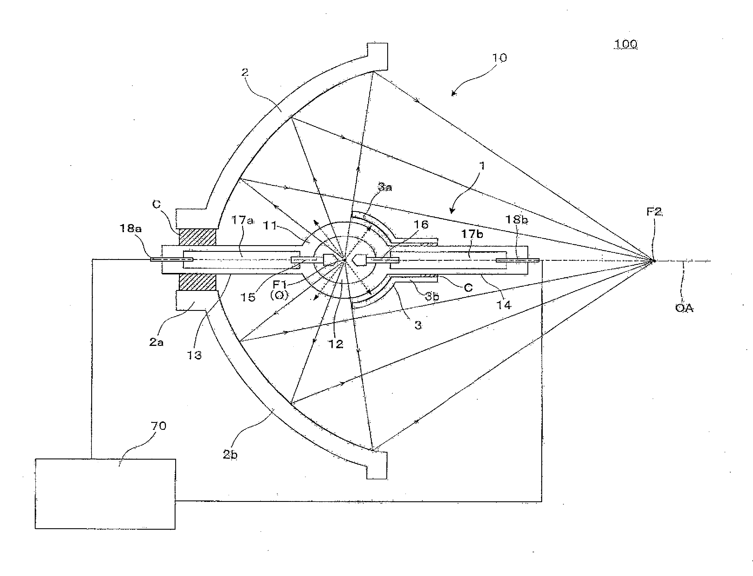 Light source device, projector, and driving method of discharge lamp