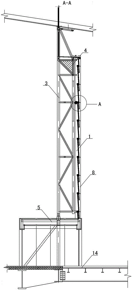 Curtain Wall Column Structure and Curtain Wall System