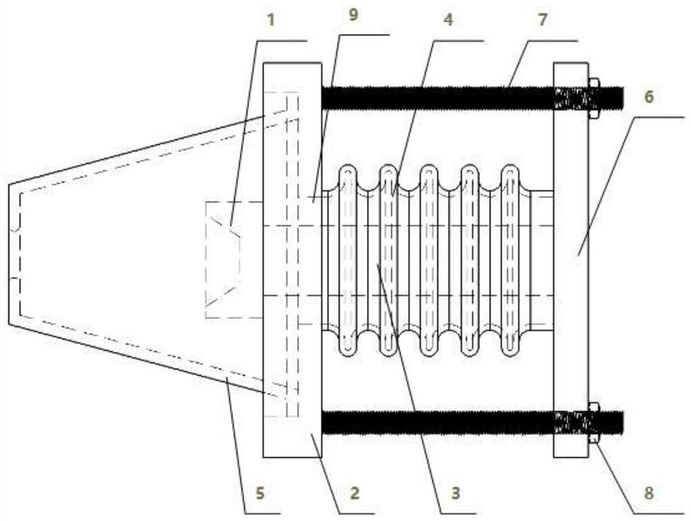 Neutron tube target structure with adjustable target distance