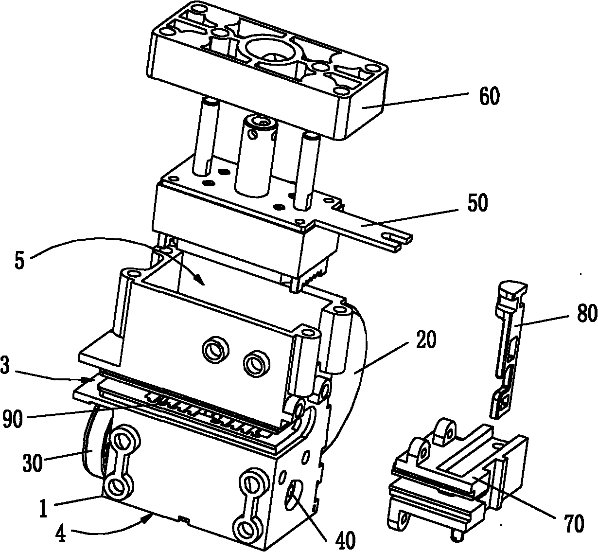Infusion pump and pump body bracket thereof