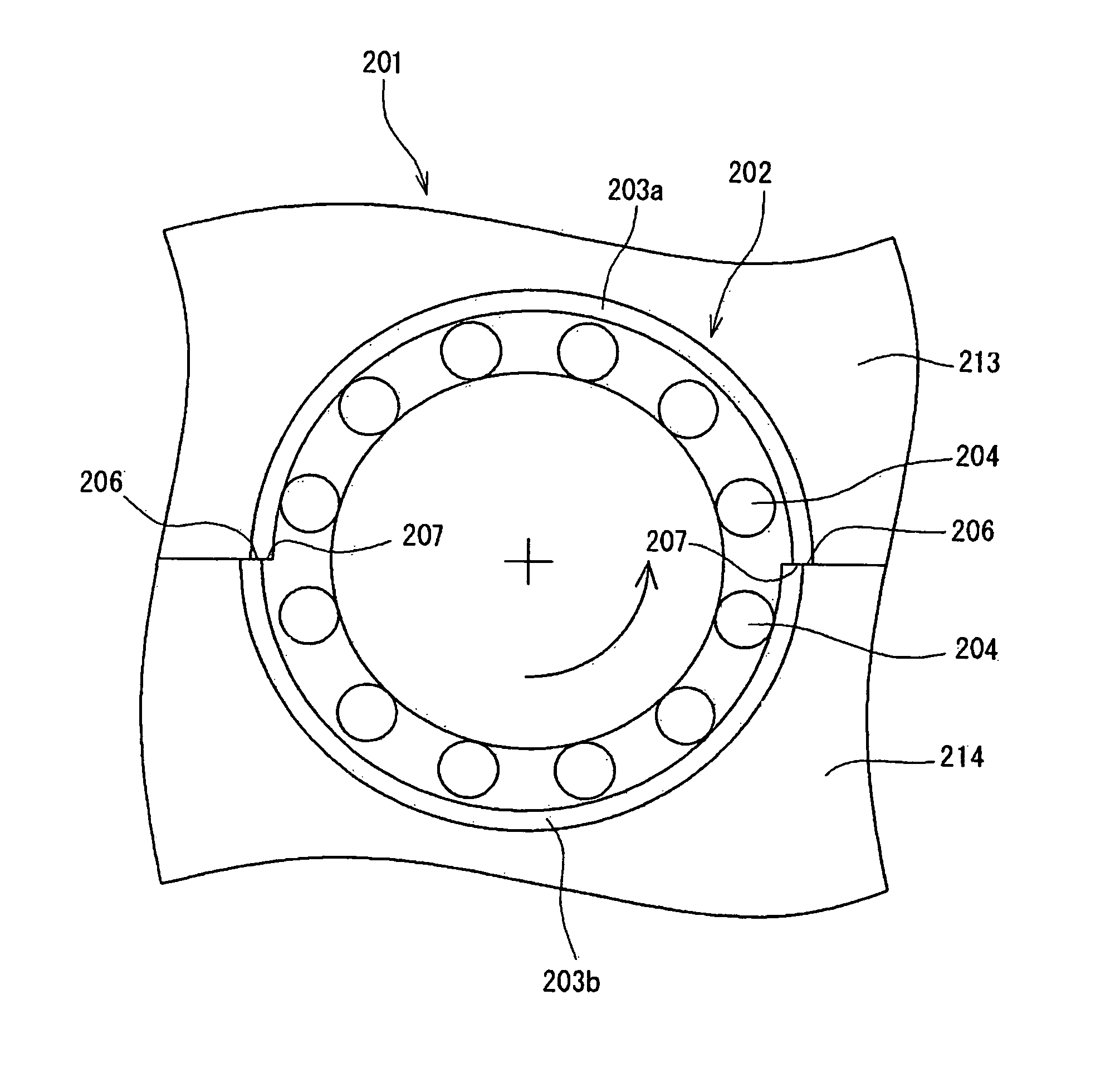 Bearing structure and manufacturing method thereof