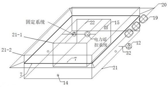 Movable water purification device driven by wind-solar power generation