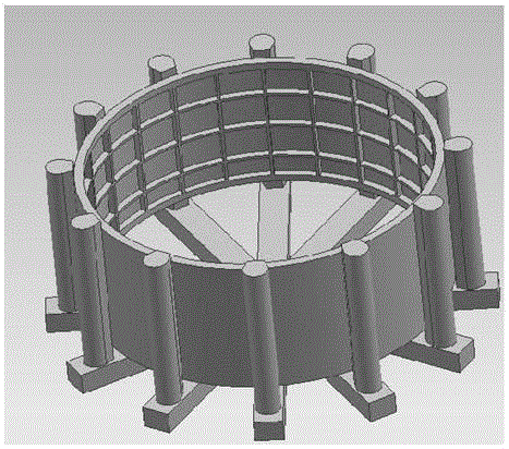 Shrinkage Porosity Control Device for Low Pressure Casting of Aluminum Alloy Castings with Large Cylindrical Shell