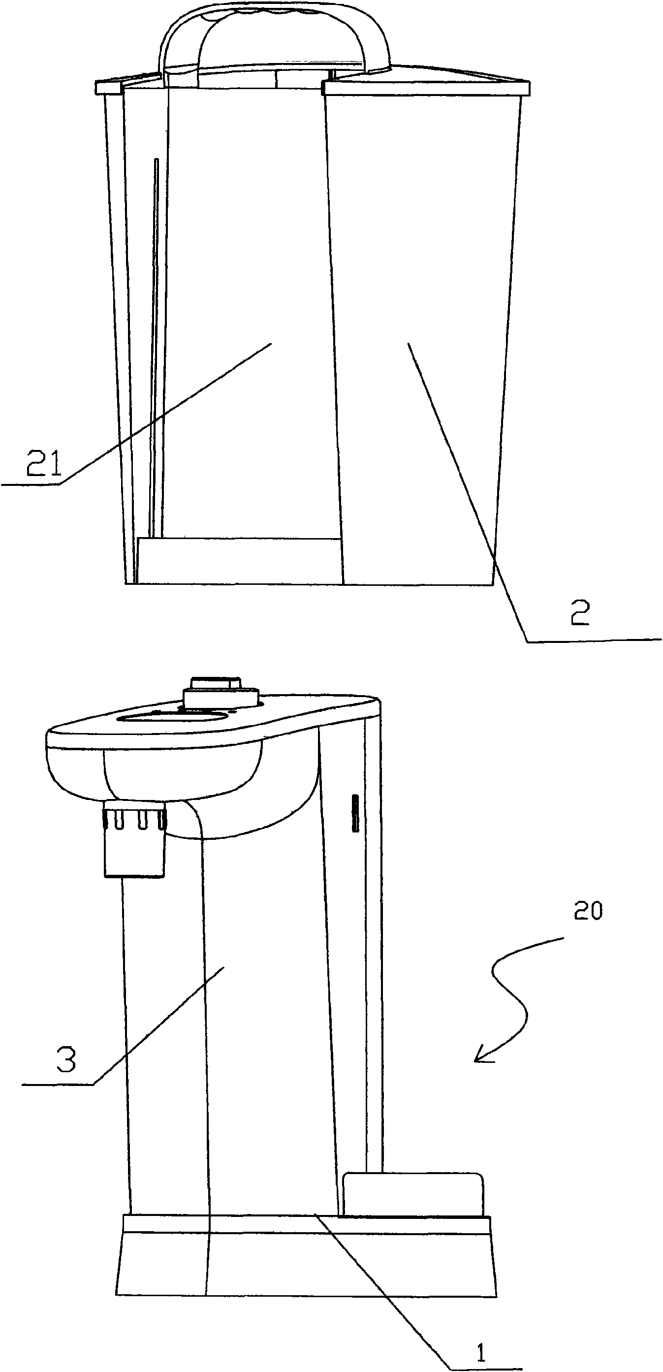 Instant heating type electric kettle