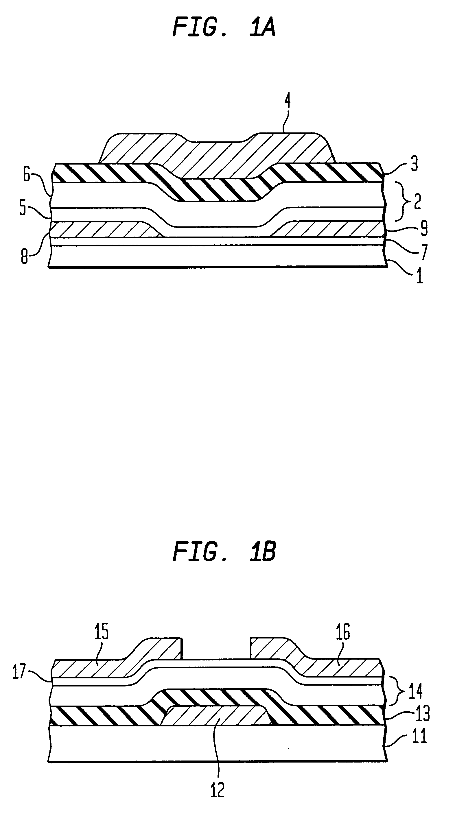 Thin film transistor including an amorphous layer and a high-defect density layer