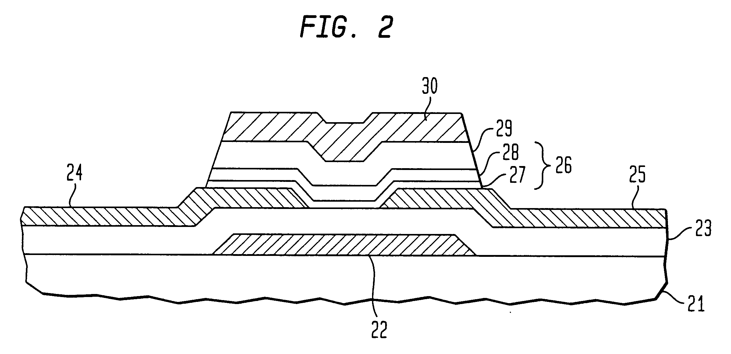 Thin film transistor including an amorphous layer and a high-defect density layer