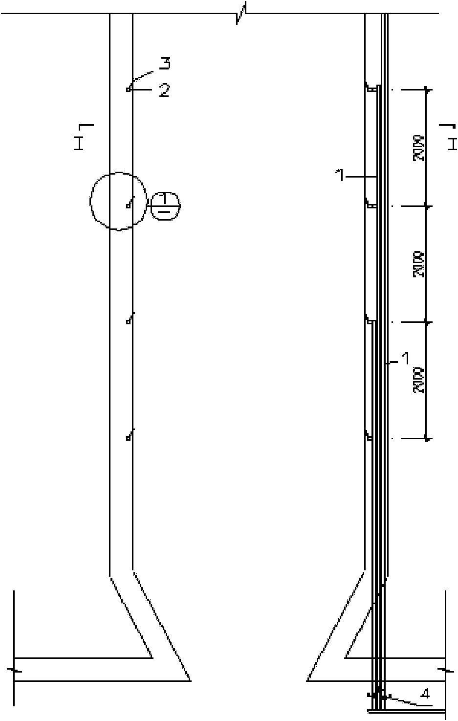 Method and system for clearing blockage of ore chute