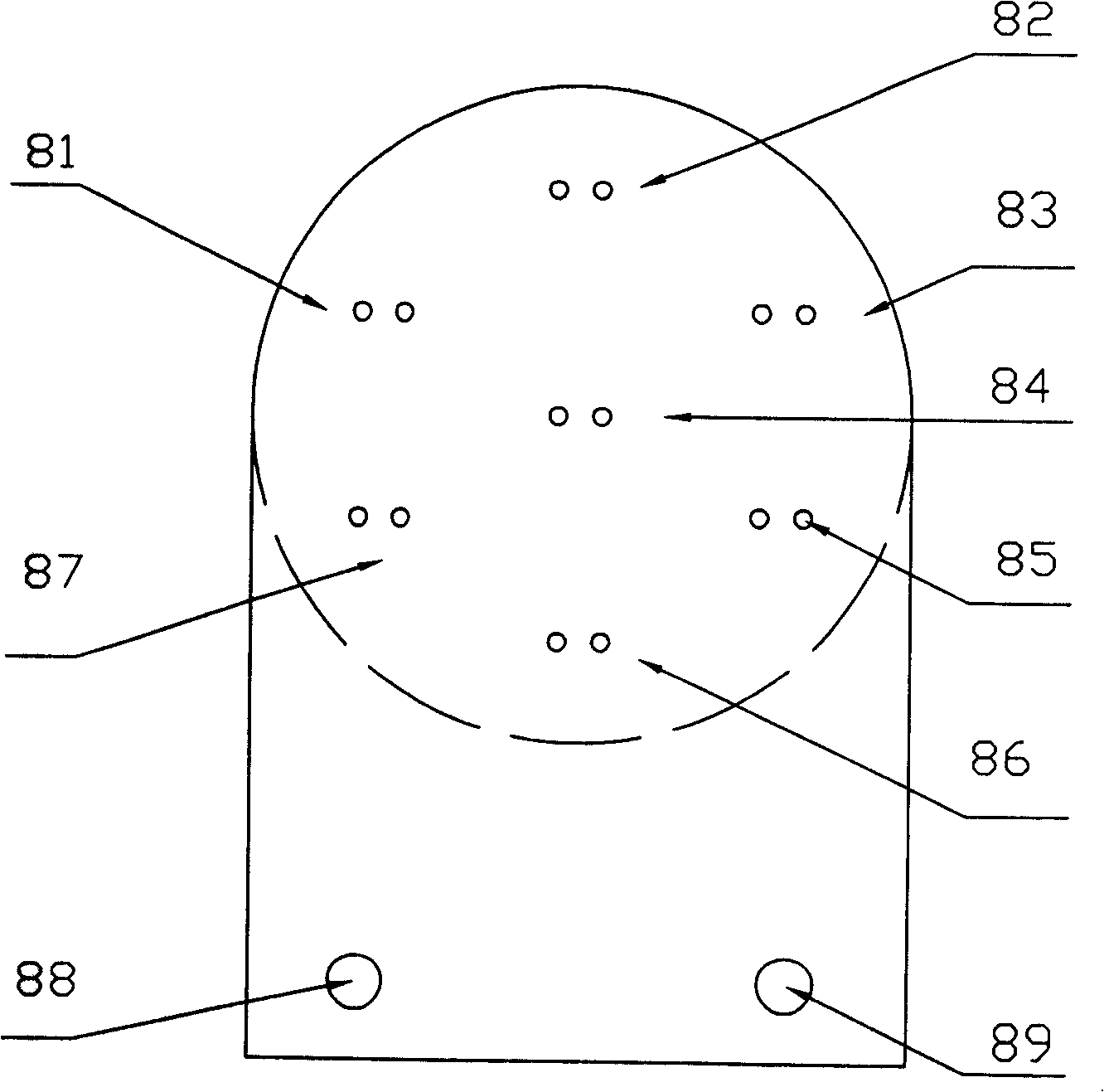 Visible spectrophotometer illuminating source