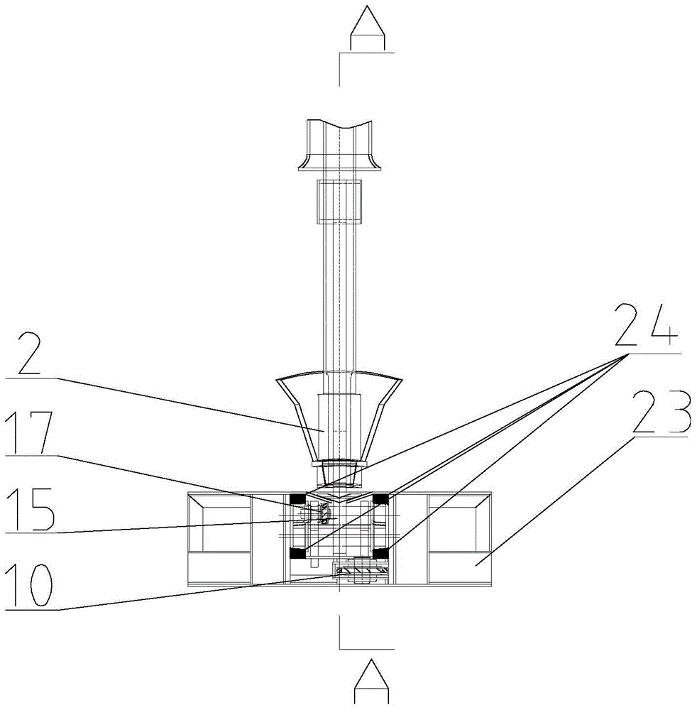 Drilling tool conveying device
