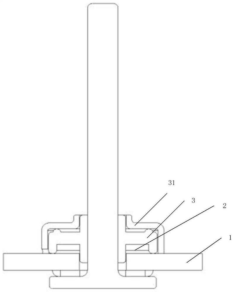 Magic cube, incremental molded surface rotation sensor and axis structure thereof
