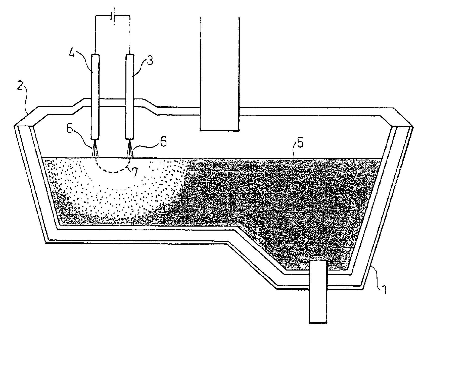 Transfer-type plasma heating anode