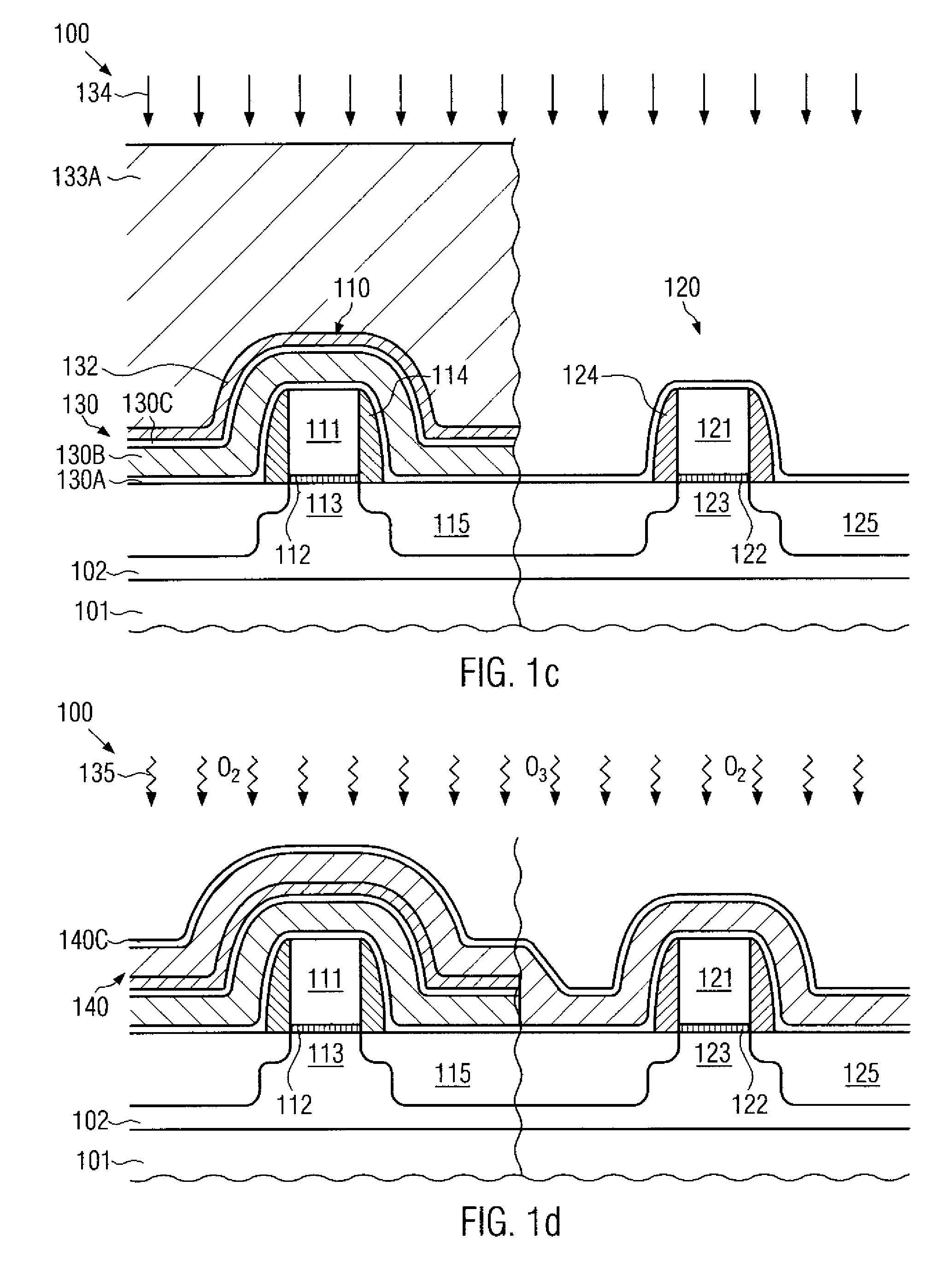 Method for reducing resist poisoning during patterning of silicon nitride layers in a semiconductor device