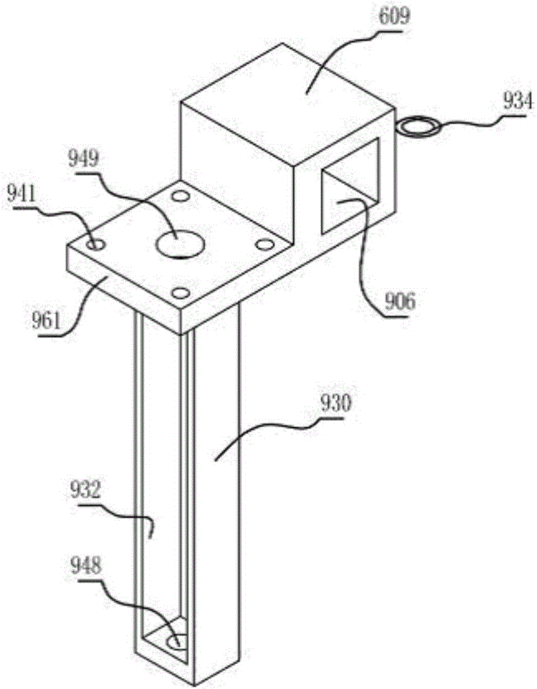 Glass detecting rack and method for carrying out glass detection by using glass detecting rack