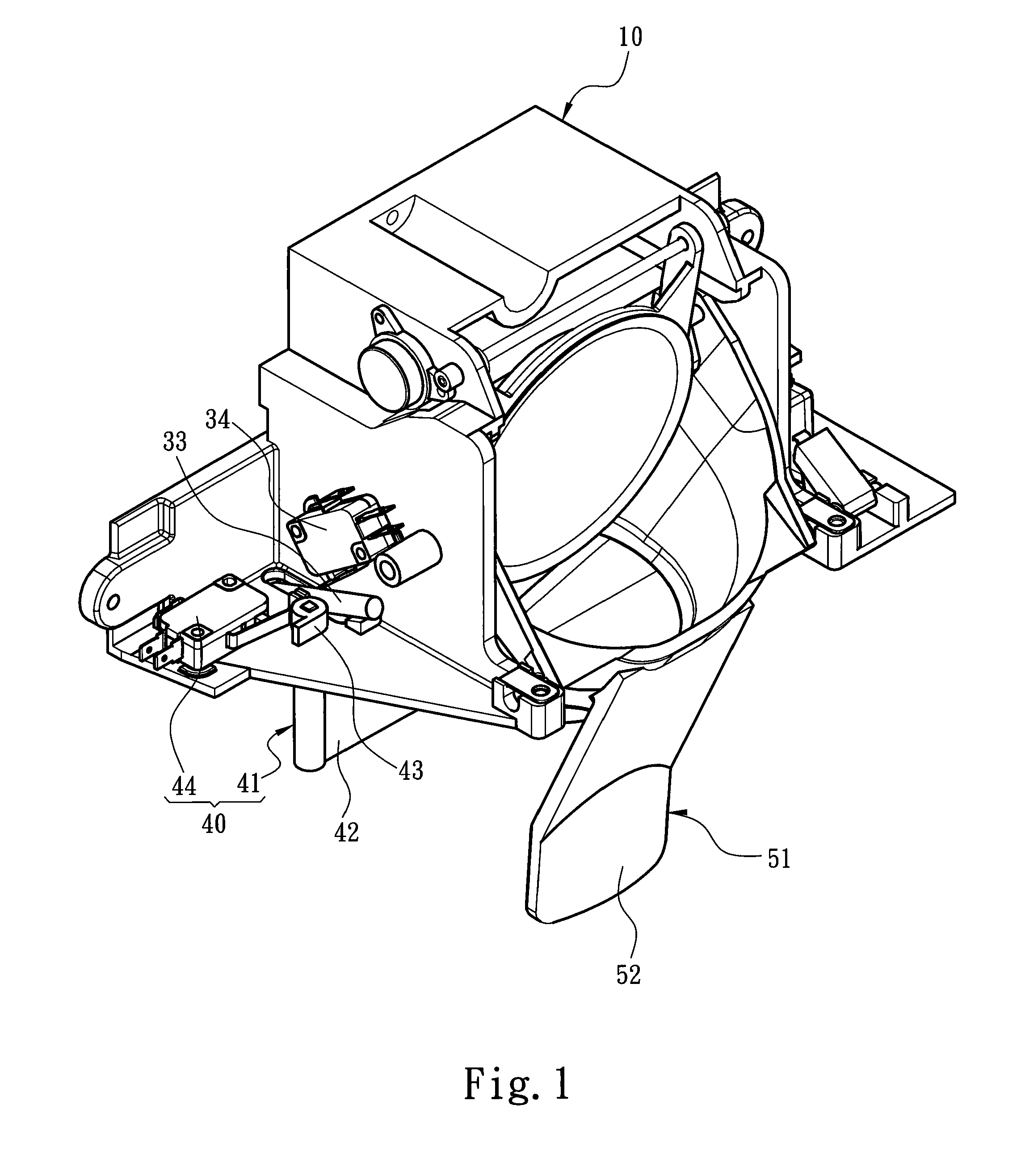 Dispensing control device for icemaker