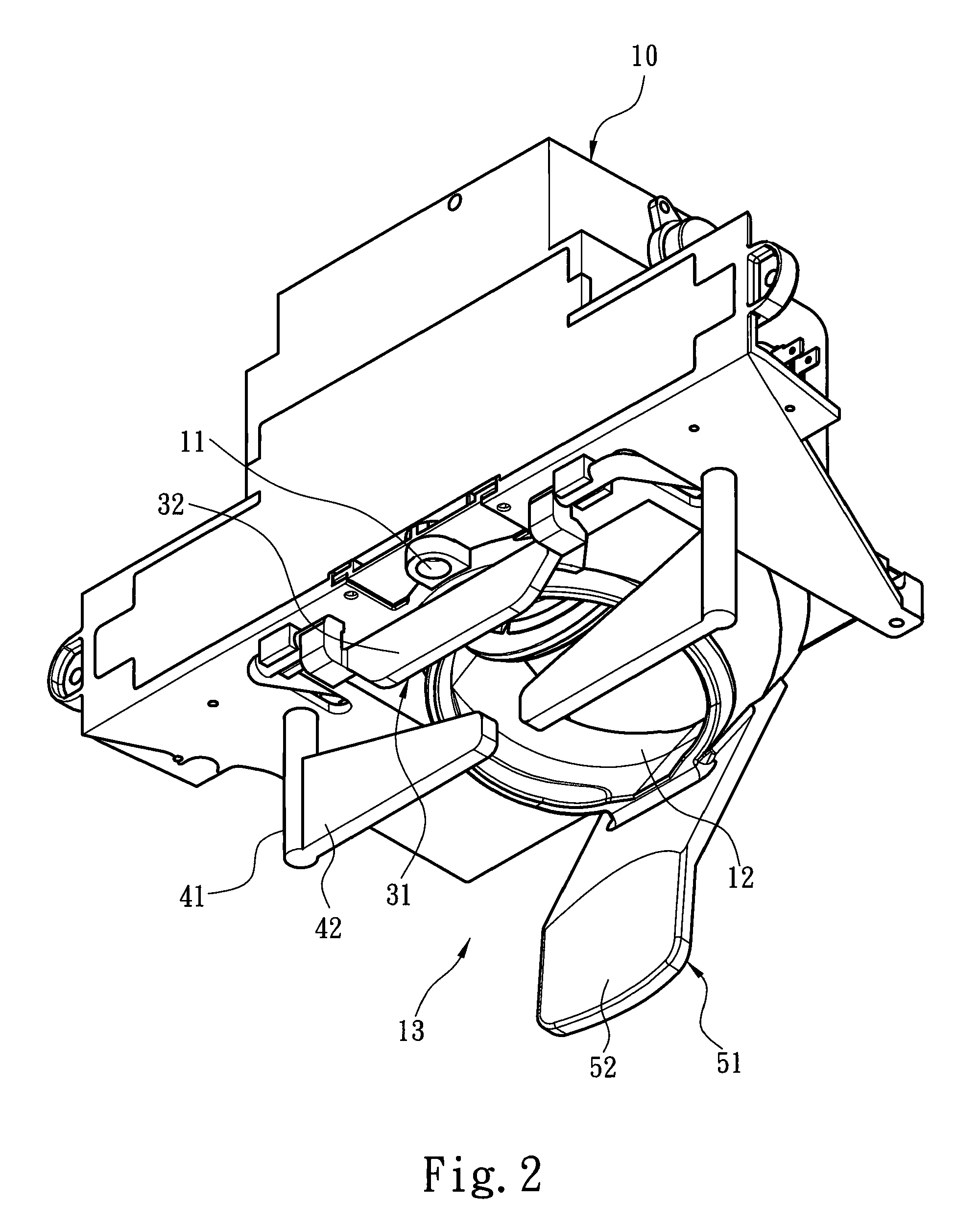 Dispensing control device for icemaker