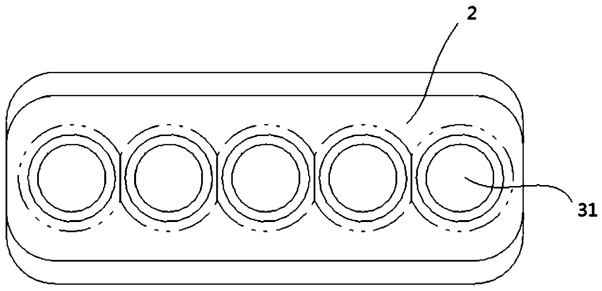 USB interface structure and electronic equipment