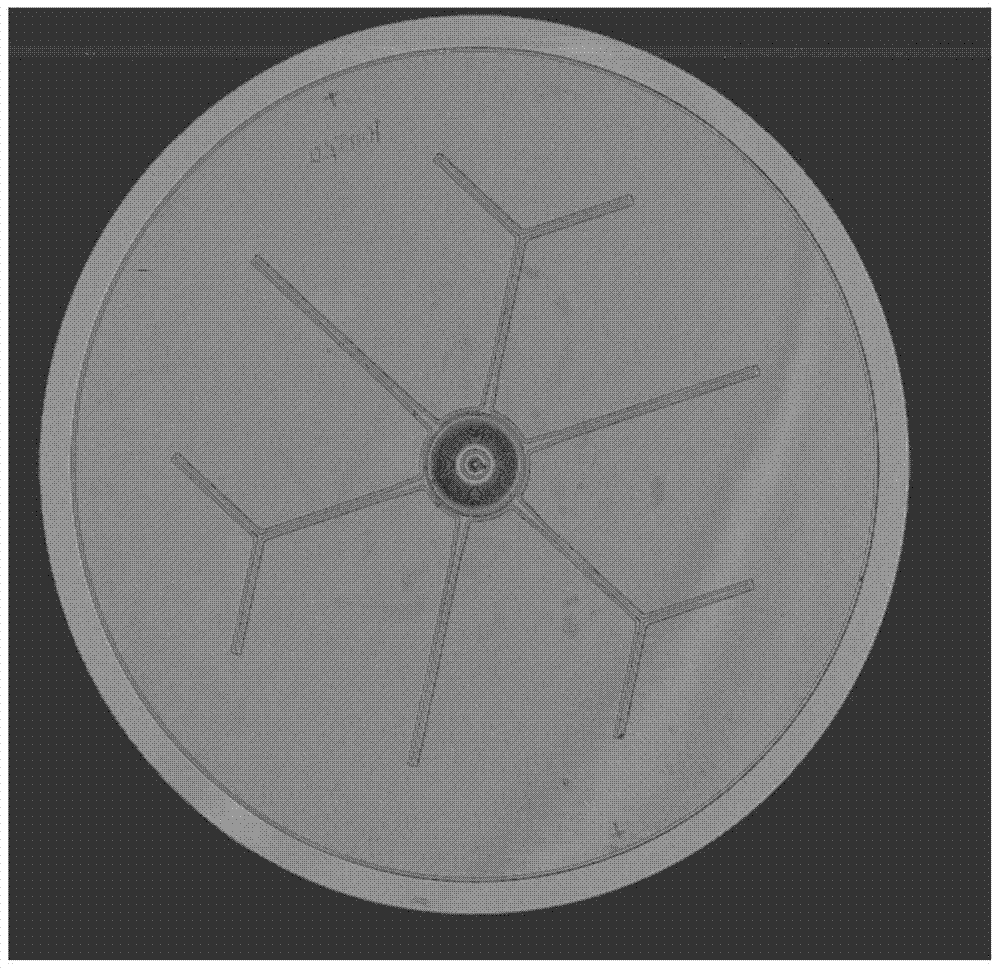 A new type of large-diameter semiconductor chip and molybdenum sheet bonding ohmic contact processing method