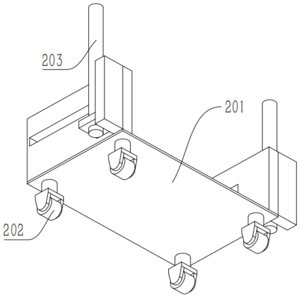 Goods taking device of intelligent storage equipment and goods taking method