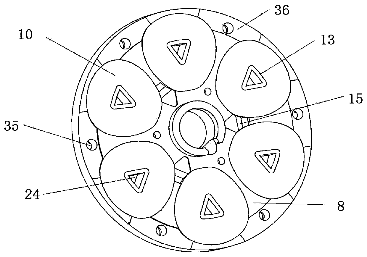 Geared hub motor of electric bicycle