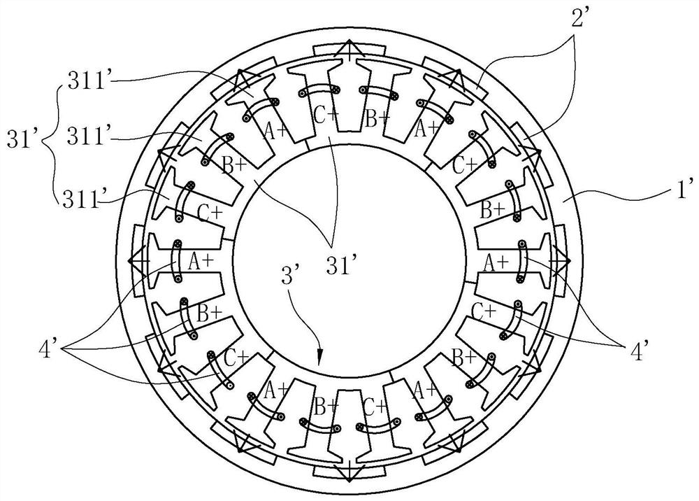 A modular permanent magnet motor