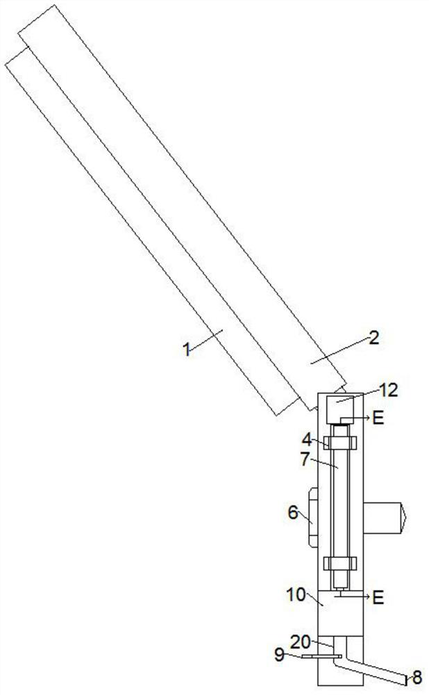 Angle-adjustable solar garden lamp and using method thereof