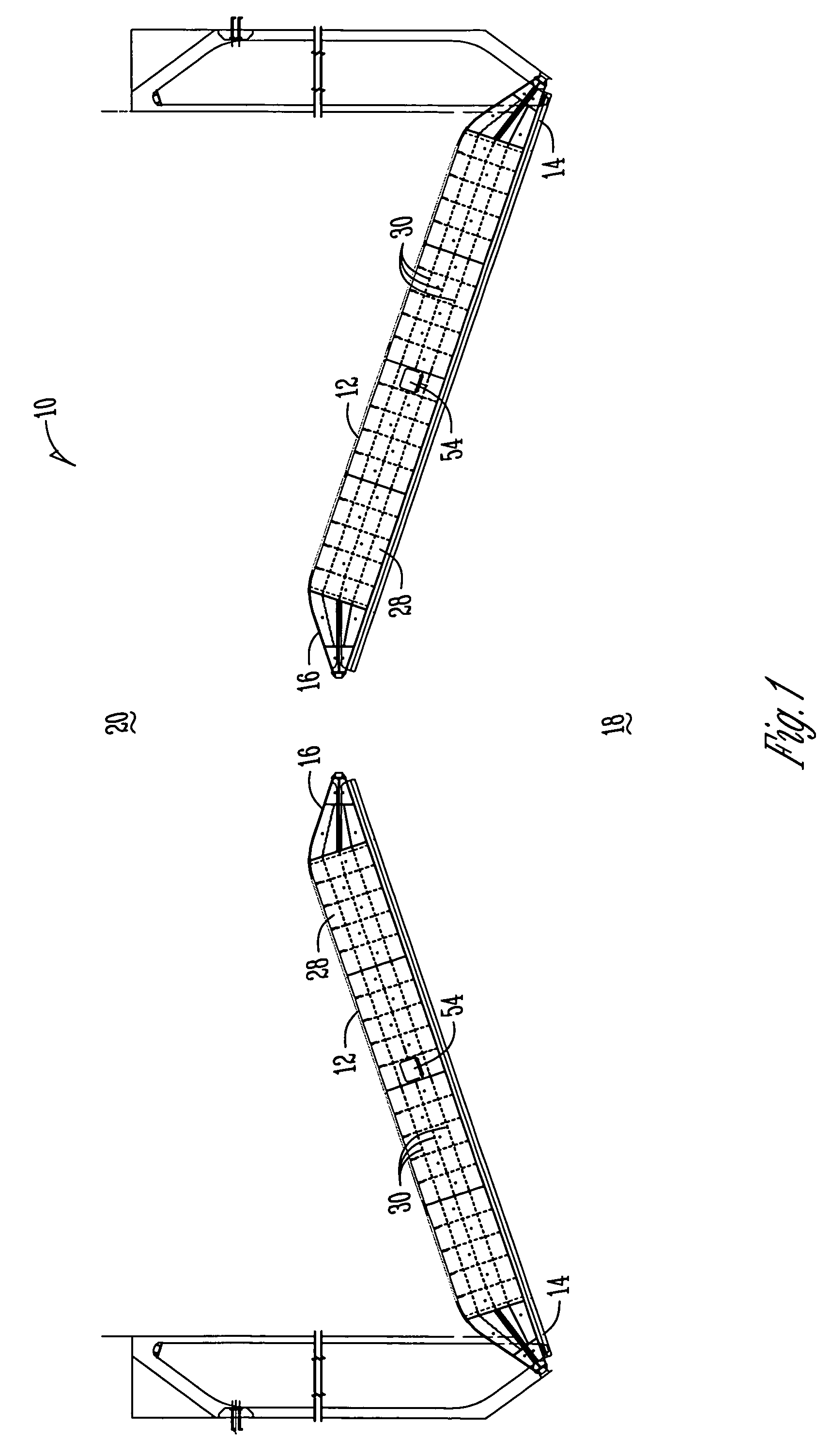 Method and apparatus for an improved lock and dam assembly
