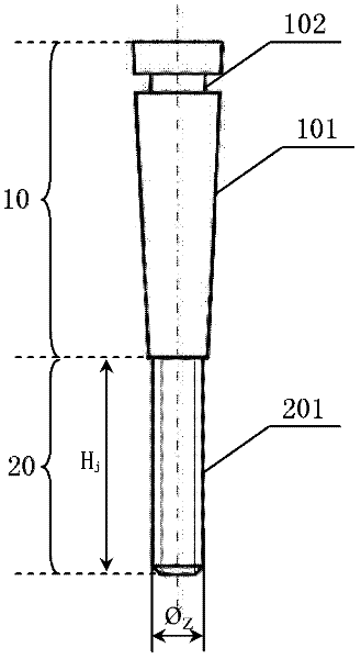 Built-in implantation loading method and built-in loading device for small laboratory animal