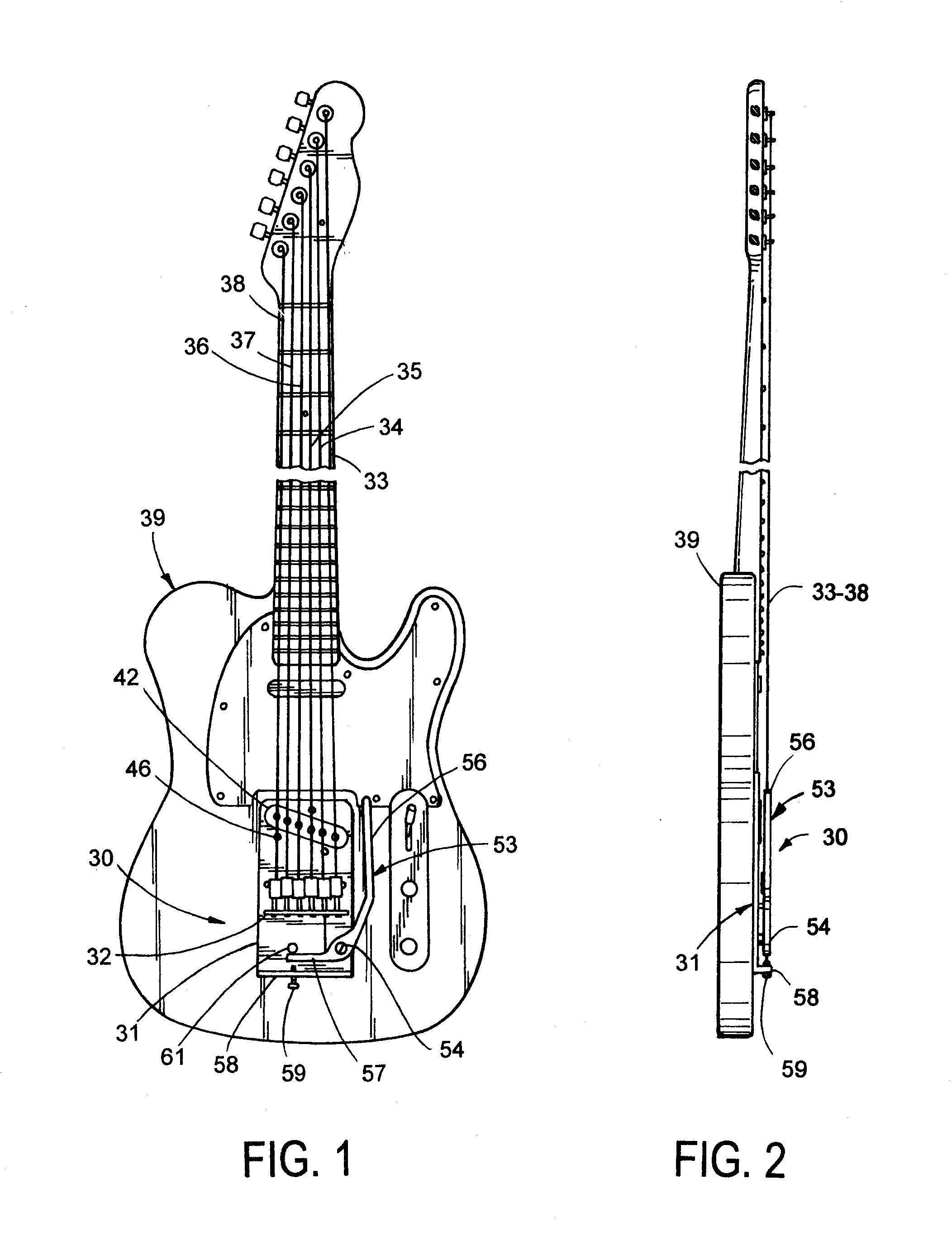 String bender for electric guitar